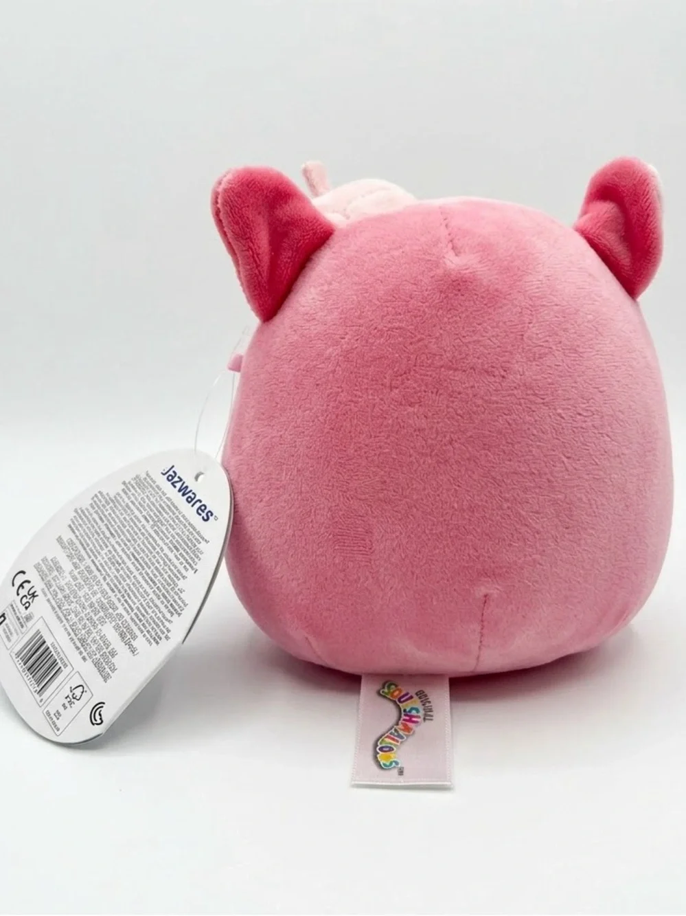 Squishmallow Elise Pinl French Bulldog With Hearts 5